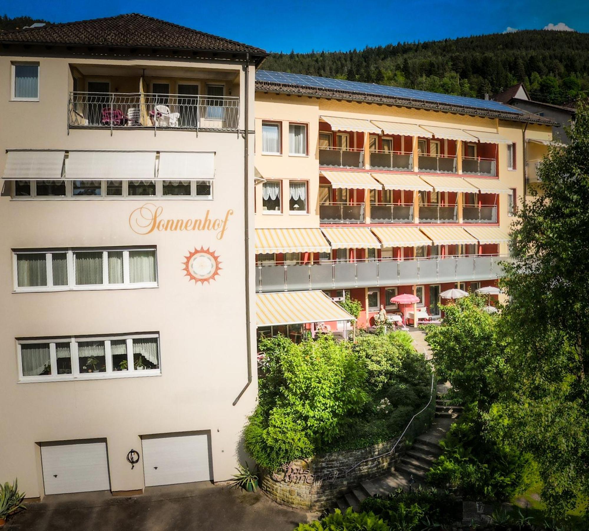 Hotel Sonnenhof Бад Вилдбад Екстериор снимка